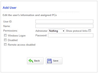 ThinVNC Access Point HTML5, Web-based RDP VNC Gateway remote desktop add user ThinVNC Access Point HTML5, Web-based RDP VNC Gateway remote desktop add user