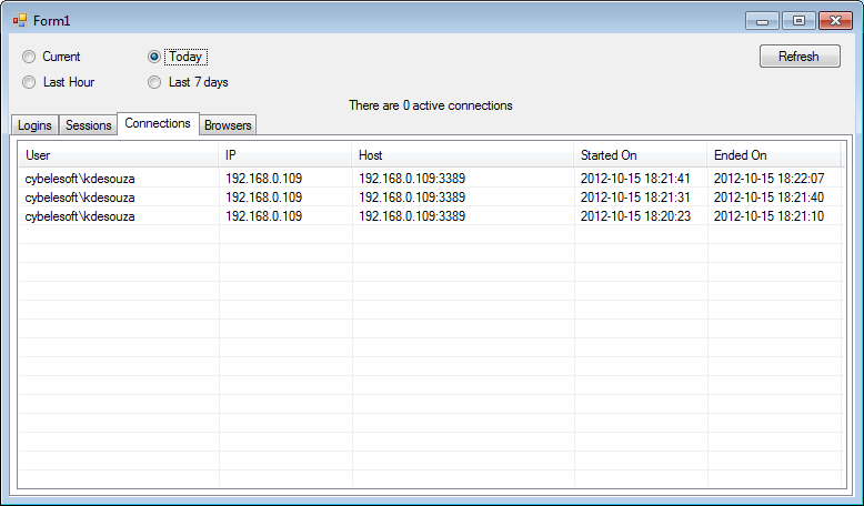 ThinRDP Server HTML5, Web-based RDP desktop remote control web service application example