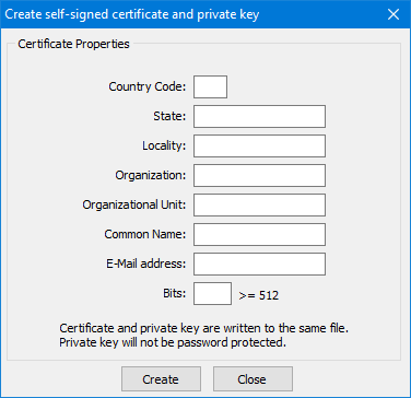 ThinRDP Server HTML5, Web-based RDP desktop remote access self signed ssl certificate