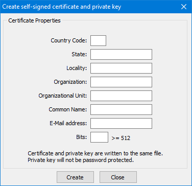 ThinVNC HTML5, Web-based VNC desktop sharing remote control security self signed certificate