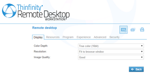 HTML5, Web-based VNC screen sharing control and mobile devices remote desktop display settings