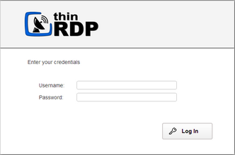 ThinRDP Server HTML5, Web-based RDP desktop remote control external authentication
