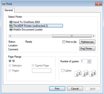 ThinRDP Server HTML5, Web-based RDP desktop access remote printing