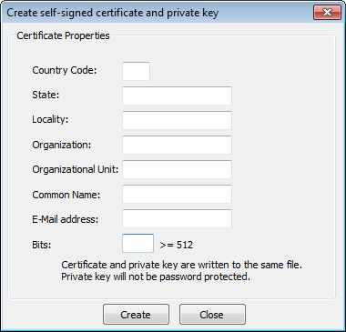 ThinVNC HTML5, Web-based VNC desktop sharing remote control security self signed certificate