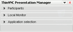 ThinVNC HTML5, Web-based VNC desktop sharing remote control presentation manager