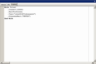 Host Integration Pack TN Bridge Vb.net C# Delphi ActiveX Development Lab Scripting Window