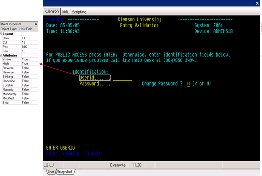 Host Integration Pack TN Bridge Vb.net C# Delphi ActiveX Development Lab Object Inspector