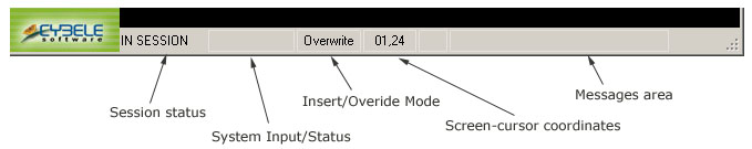 Host Integration Pack TN Bridge Vb.net C# Delphi ActiveX Development Lab status bar