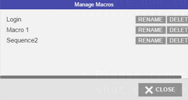 Web-based HTML5 TN3270 TN5250 VT100 Terminal Emulation Macros Edit Rename Delete Web-based HTML5 TN3270 TN5250 VT100 Terminal Emulation Macros Edit Rename Delete