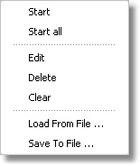 TN3270 TN5250 VT Terminal Emulation z/Scope FTP Workspace File Transfer Queue Context Menu