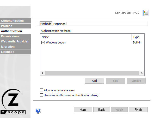 Web-based HTML5 TN3270 IBM Mainframe TN5250 IBM AS/400 VT UNIX Terminal Emulation Server Settings Profiles Connection List Name Allowed Users Groups