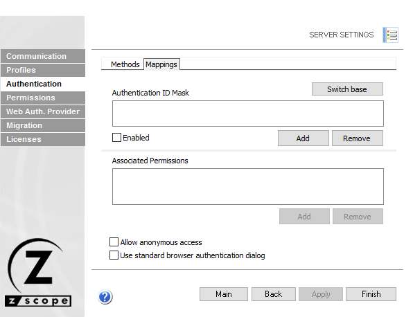 Web-based HTML5 TN3270 IBM Mainframe TN5250 IBM AS/400 VT UNIX Terminal Emulation Server Settings Profiles Connection List Name Allowed Users Groups