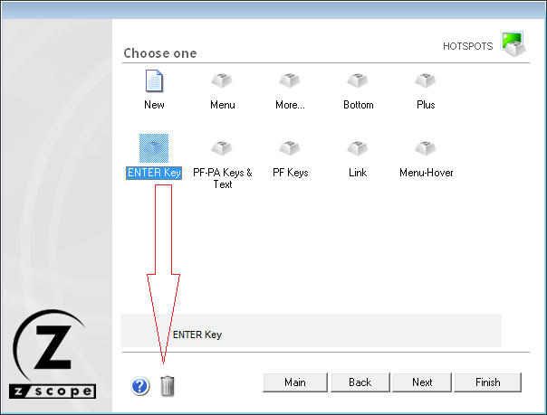 Web-based HTML5 TN3270 IBM Mainframe TN5250 IBM AS/400 VT UNIX Terminal Emulation Settings HotSpots Delete