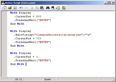 TN3270 IBM Mainframe TN5250 AS400 Terminal Emulation z/Scope Macros Active Script Edit