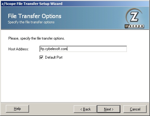 TN3270 TN5250 VT Terminal Emulation z/Scope File Transfer Options FTP Protocol