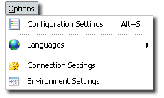 TN3270 TN5250 VT Terminal Emulation z/Scope FTP Workspace Options Menu