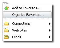 TN3270 TN5250 VT Terminal Emulation z/Scope Organizing Your Favorites List Toolbar Button