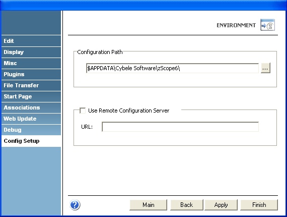 TN3270 IBM Mainframe TN5250 AS400 VT UNIX Telnet Terminal Emulation z/Scope Configuration Path Remote Server URL