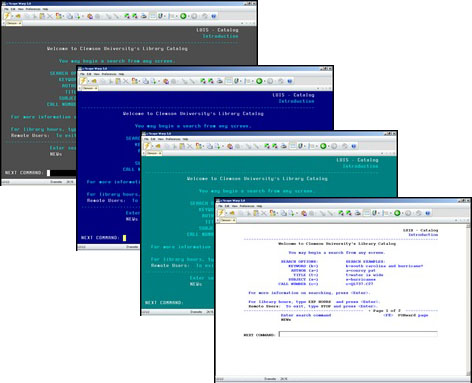 TN3270 IBM Mainframe TN5250 AS400 VT UNIX Telnet Terminal Emulation z/Scope Telnet Workspace Screens Display