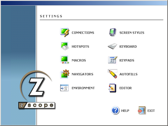 TN3270 TN5250 VT Terminal Emulation z/Scope External Character Table Settings