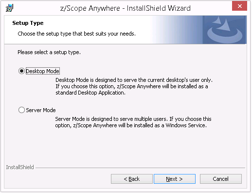 Web-based HTML5 TN3270 IBM Mainframe TN5250 IBM AS/400 VT UNIX Terminal Emulation Setup Type Desktop Server Mode