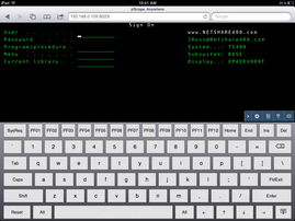 Web-based HTML5 TN3270 IBM Mainframe TN5250 IBM AS/400 VT UNIX Telnet Terminal Emulation Mobile Device Virtual Keyboard