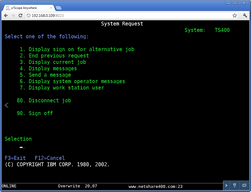 Web-based HTML5 TN3270 IBM Mainframe TN5250 IBM AS/400 VT UNIX Terminal Emulation Connection View