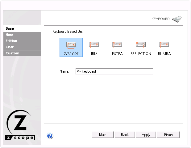 Web-based HTML5 TN3270 IBM Mainframe TN5250 IBM AS/400 VT UNIX Terminal Emulation Settings Keyboard Base IBM Extra Reflection Rumba