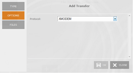 Web-based HTML5 TN3270 TN5250 VT100 Terminal Emulation File Transfer Manager Queue XMODEM Options Protocol