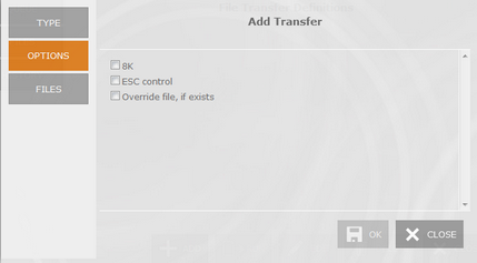 Web-based HTML5 TN3270 TN5250 VT100 Terminal Emulation File Transfer Manager Queue ZMODEM Options 8K ESC Control Override